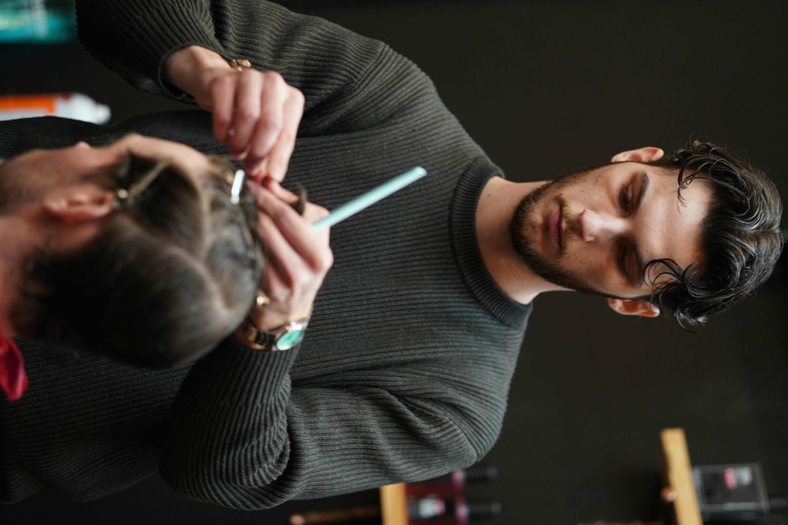 A sharp cut at AB Barbers, Putney
