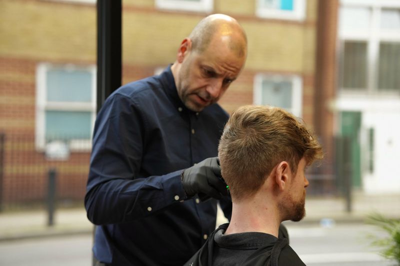 Classic haircut at AB Barbers